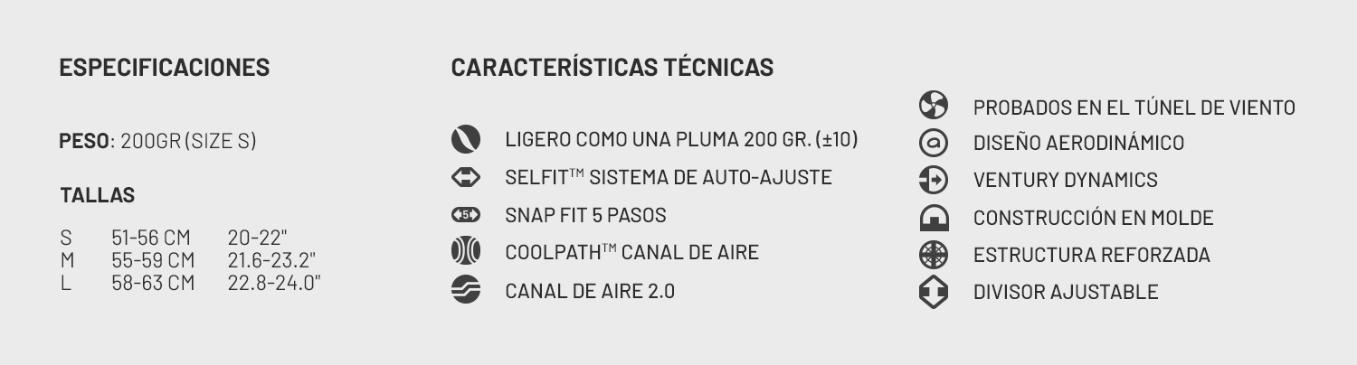 Spécifications techniques